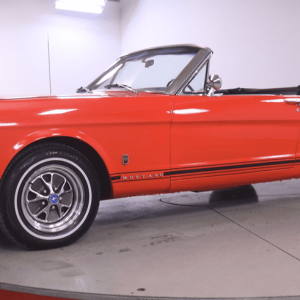 1965 Mustang Convertible Raffle Ticket